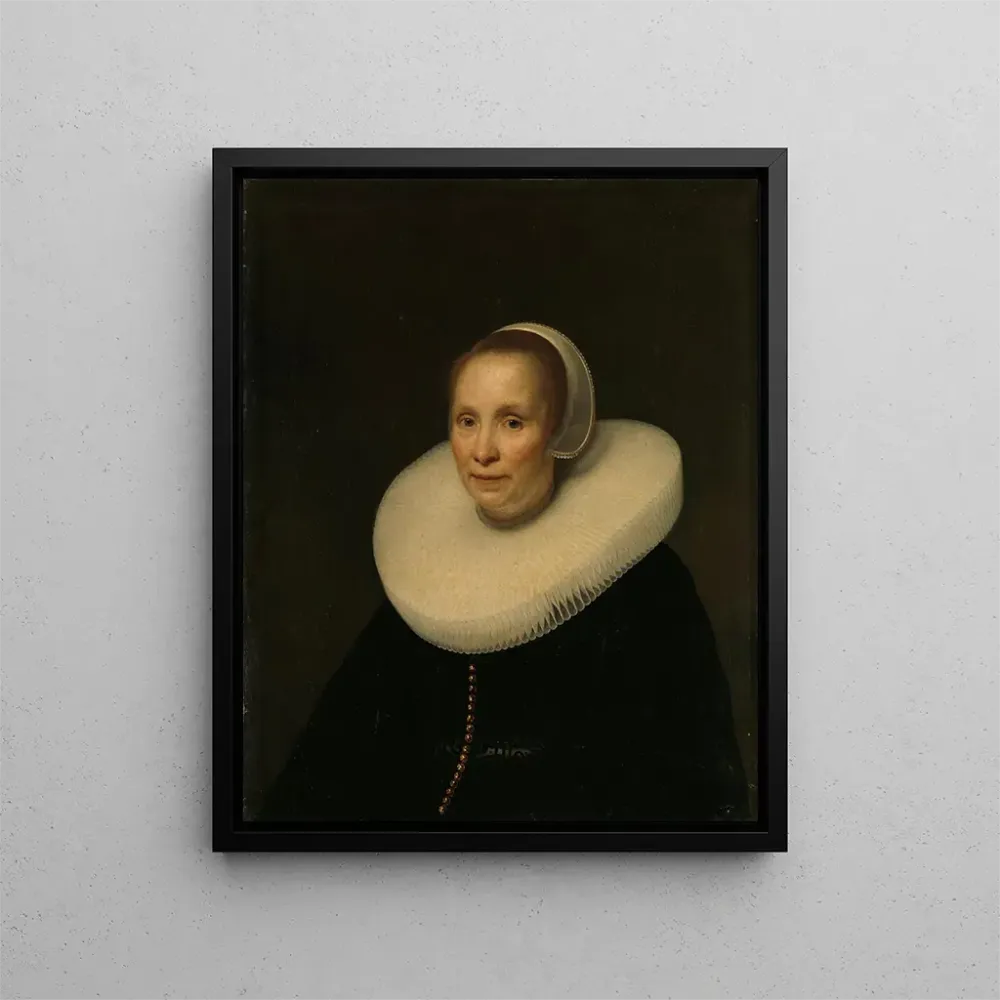 Maalaus Portrait d'une femme - Abraham Lambertsz van den Tempel | Taidetuloste