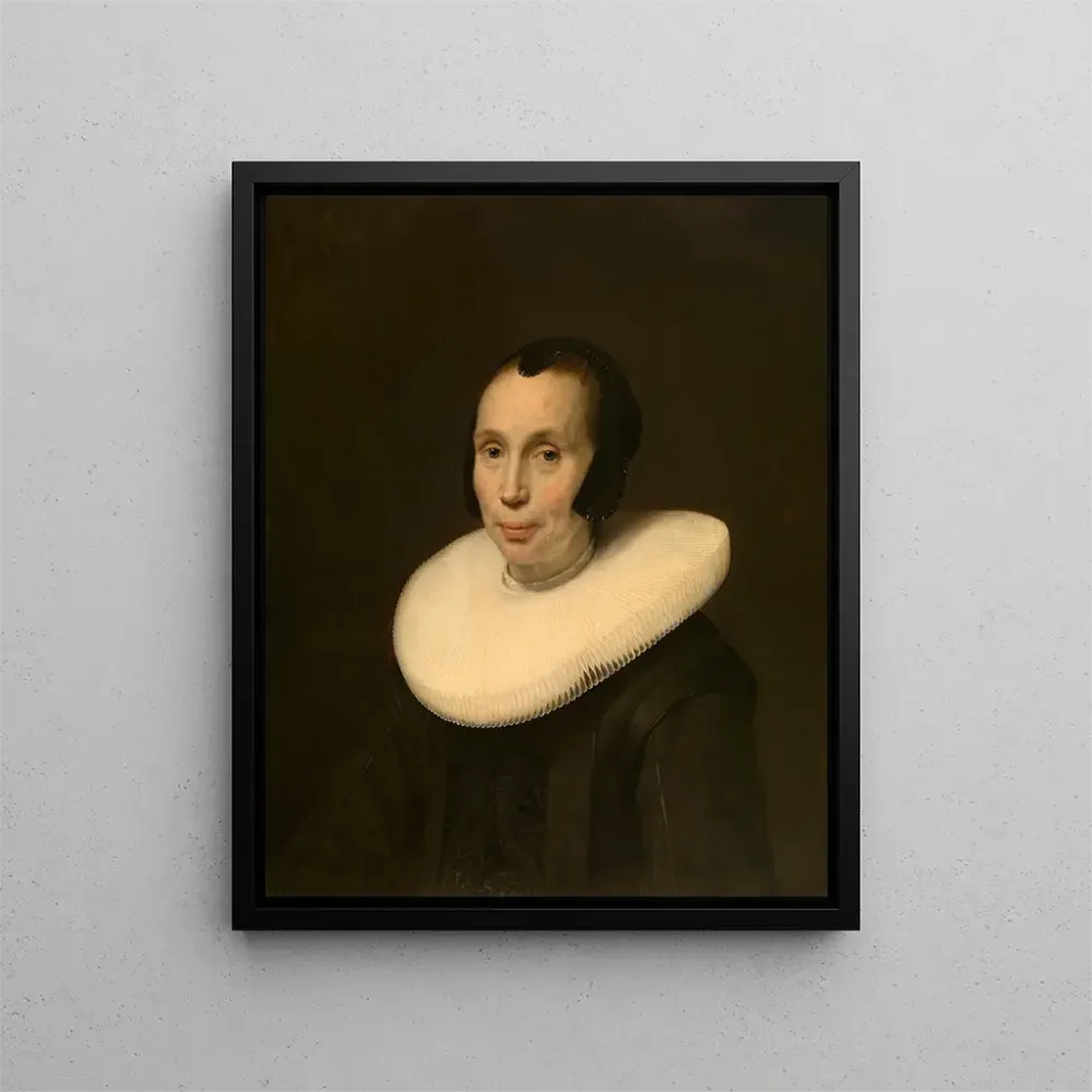 Maalaus Portrait d'une femme - Abraham de Vries | Taidetuloste