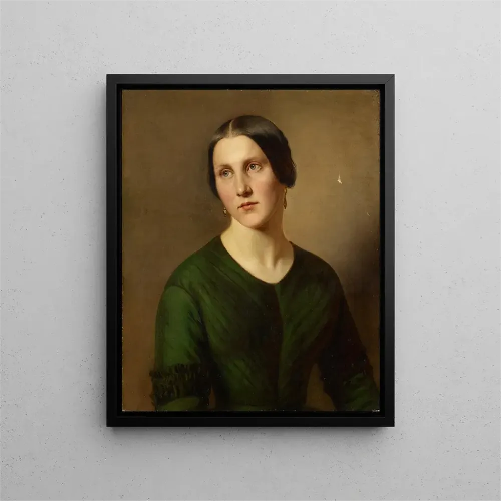 Maalaus Portrait d'une femme - Adolf Follenweider | Taidetuloste