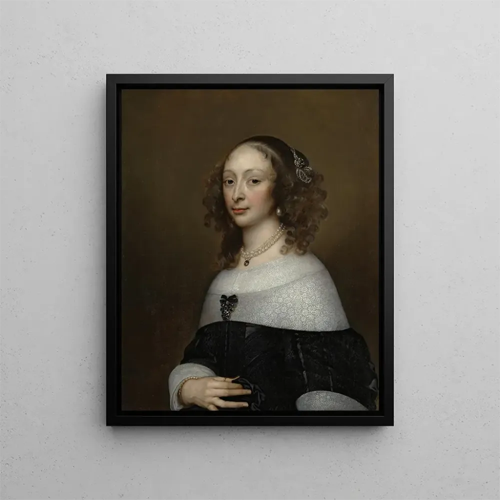 Maalaus Portrait d'une femme - Adriaen Hanneman | Taidetuloste