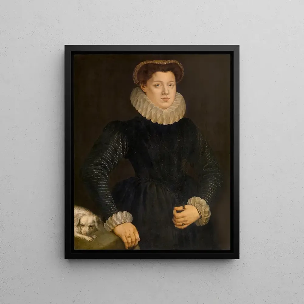 Maalaus Portrait d'une femme - Adriaen Thomasz Key | Taidetuloste