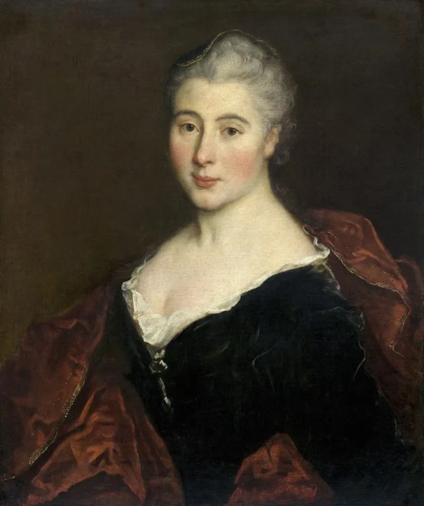 Maalaus Portrait d'une femme - Anonyme