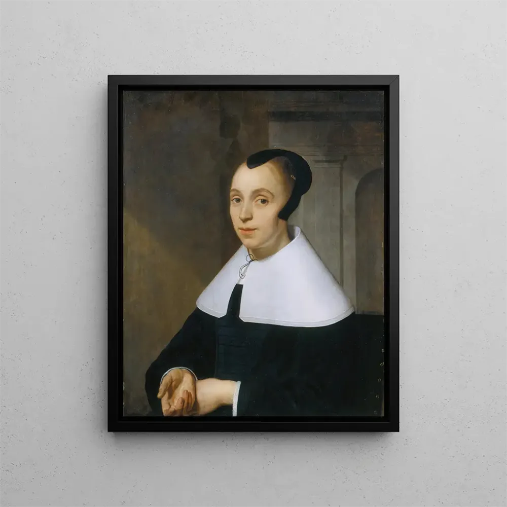Maalaus Portrait d'une femme - Bartholomeus van der Helst | Taidetuloste