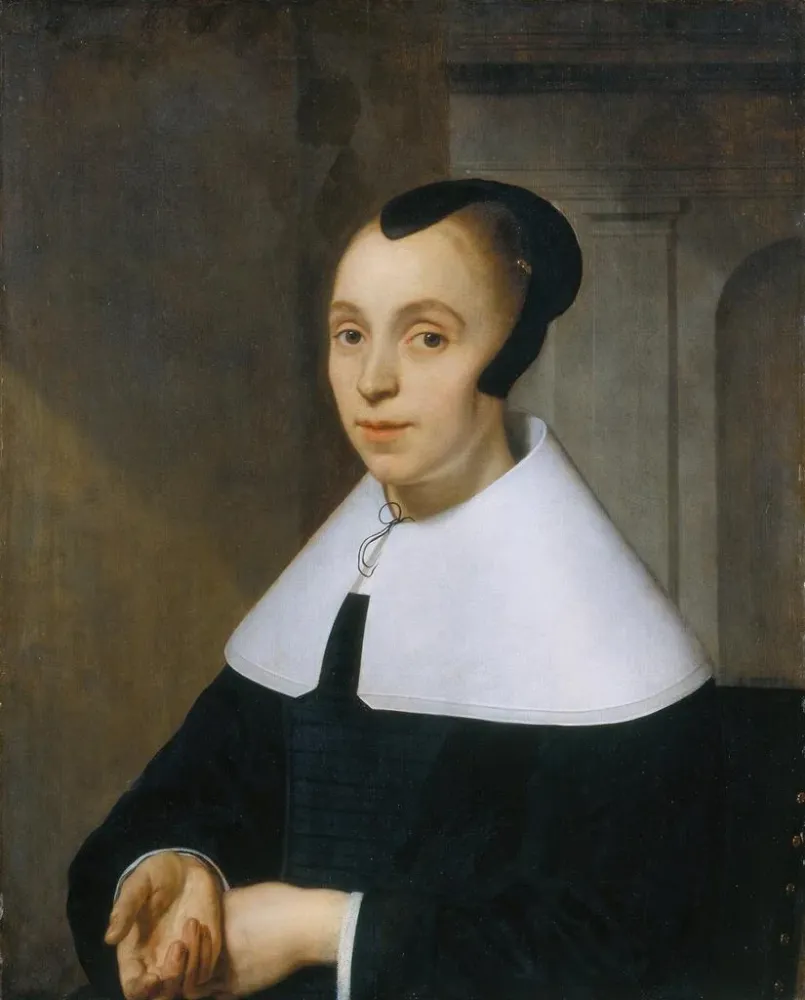 Maalaus Portrait d'une femme - Bartholomeus van der Helst | Taidetuloste