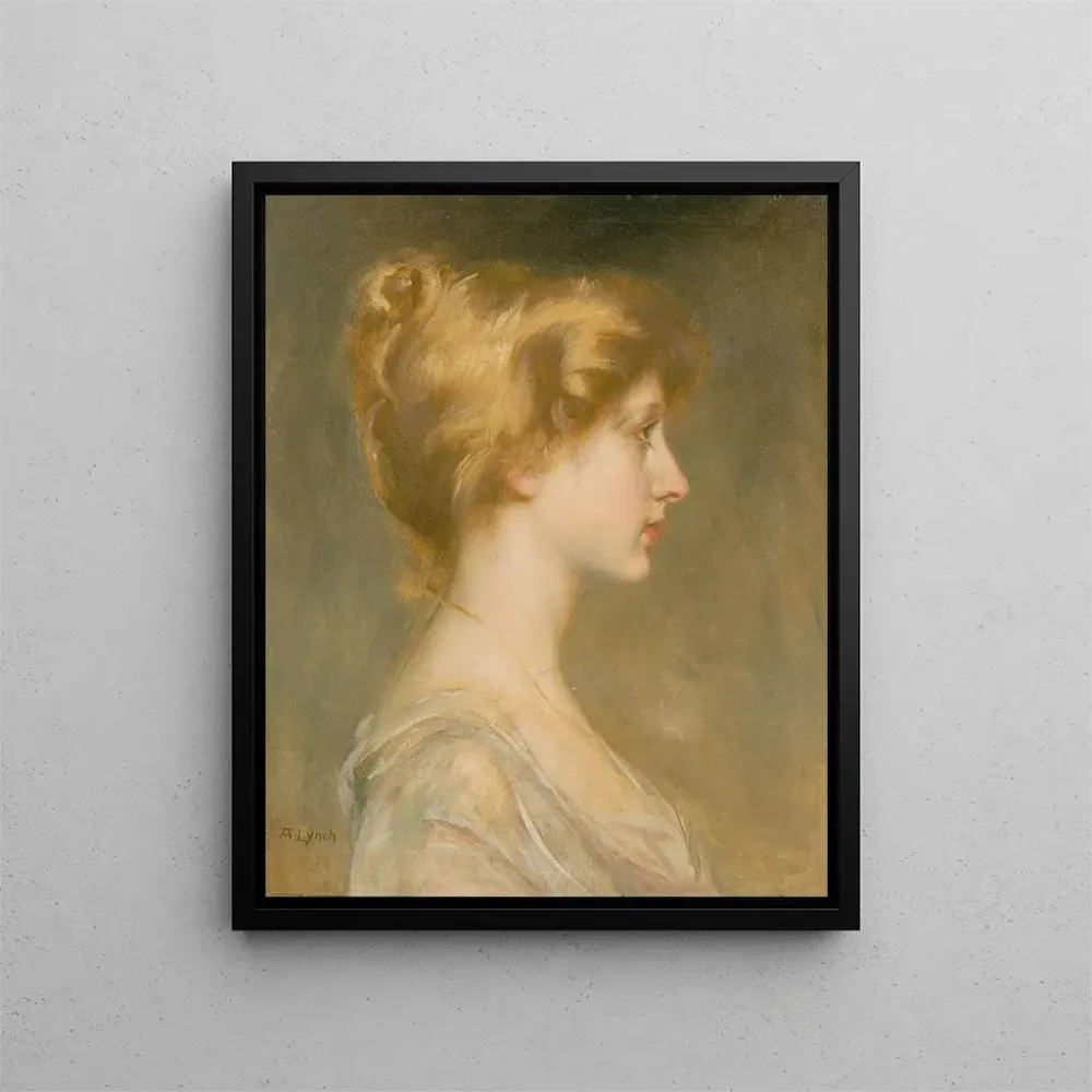 Maalaus Portrait d'une femme blonde - Albert Lynch | Taidetuloste