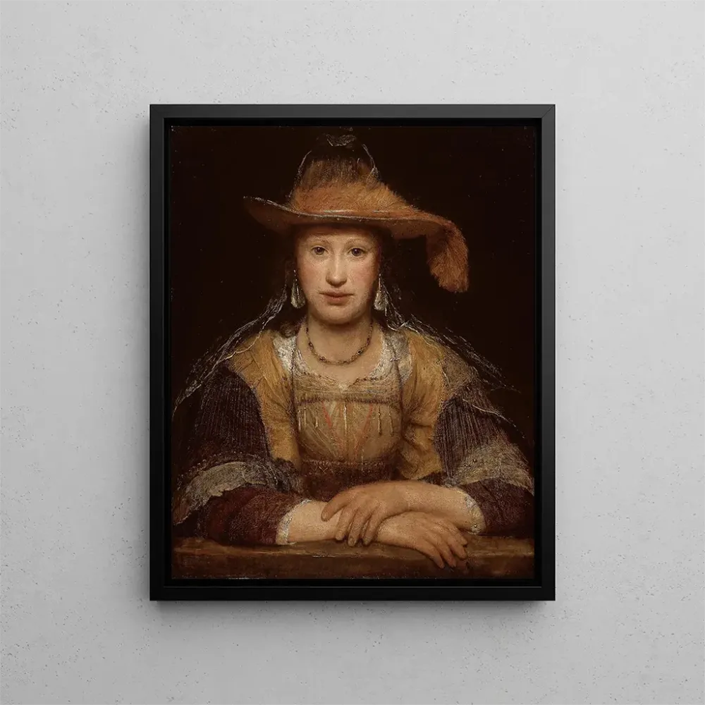Maalaus Portrait d'une jeune femme - Aert de Gelder | Taidetuloste