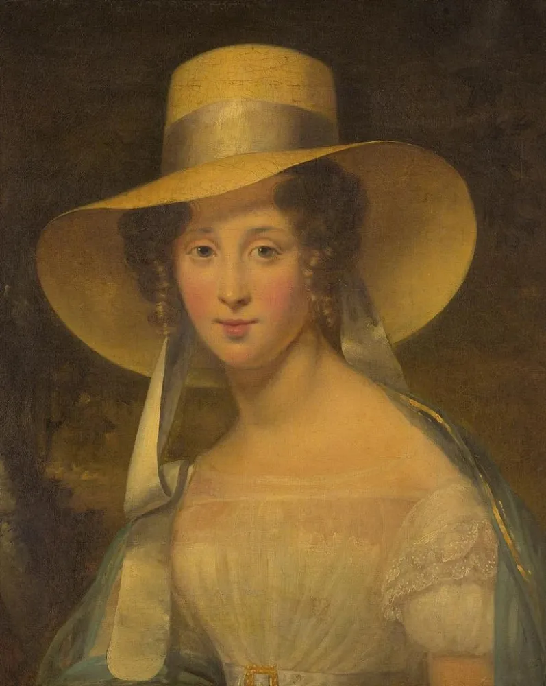 Maalaus Portrait d'une jeune femme - Aimé Brune-Pagès | Taidetuloste