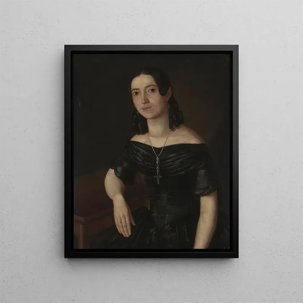 Maalaus Portrait d'une jeune femme - Aleksander Stankiewicz | Taidetuloste