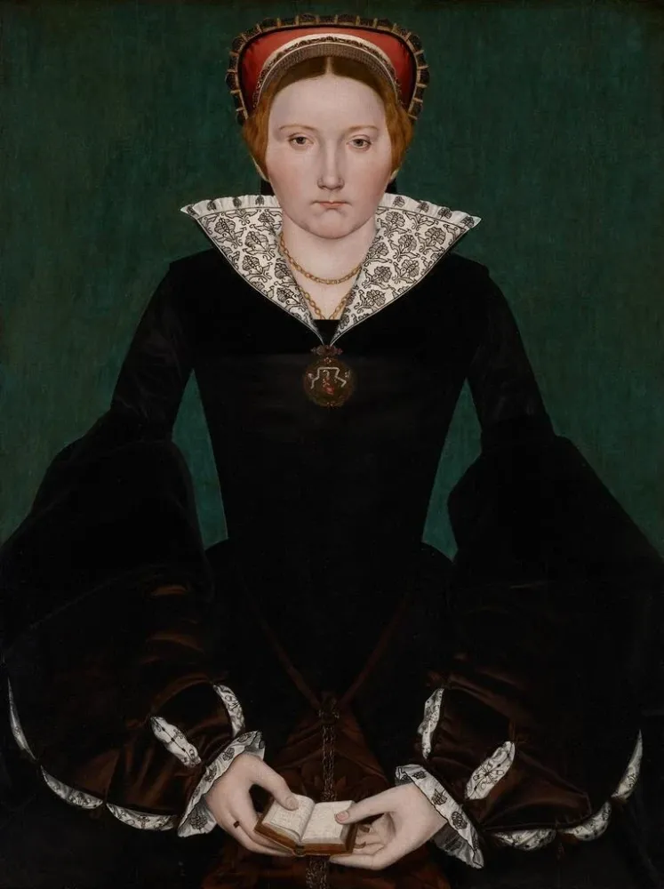 Maalaus Portrait d'une noble femme - Anonyymi