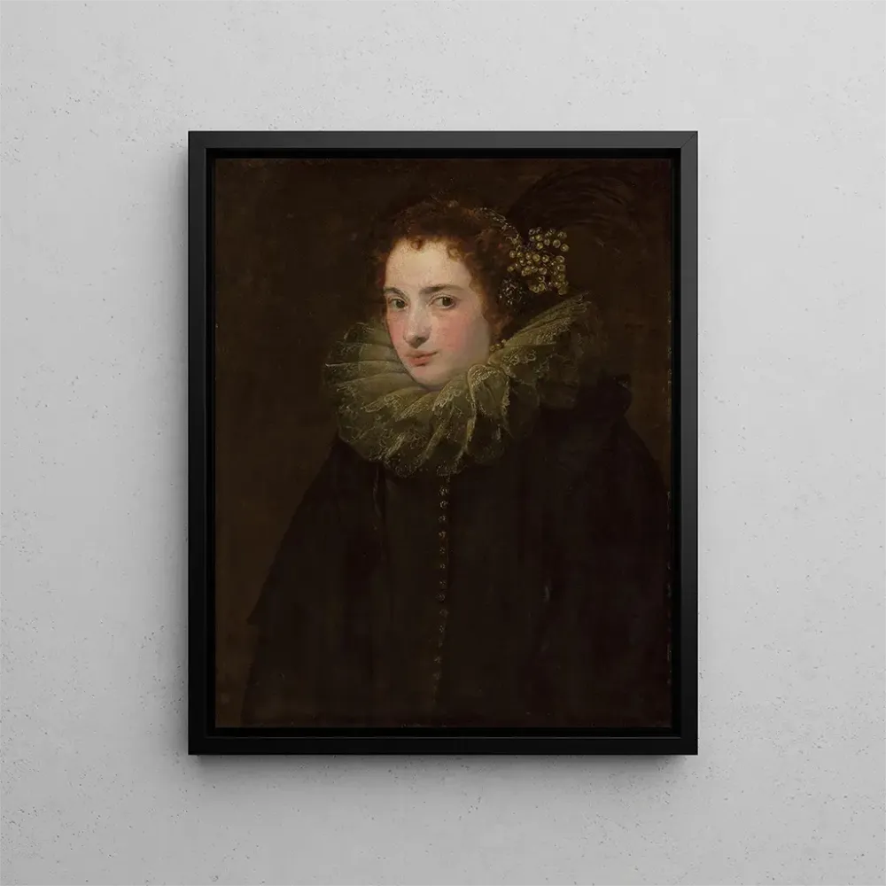 Maalaus Portrait d'une noble femme - Antoine van Dyck | Taidetuloste