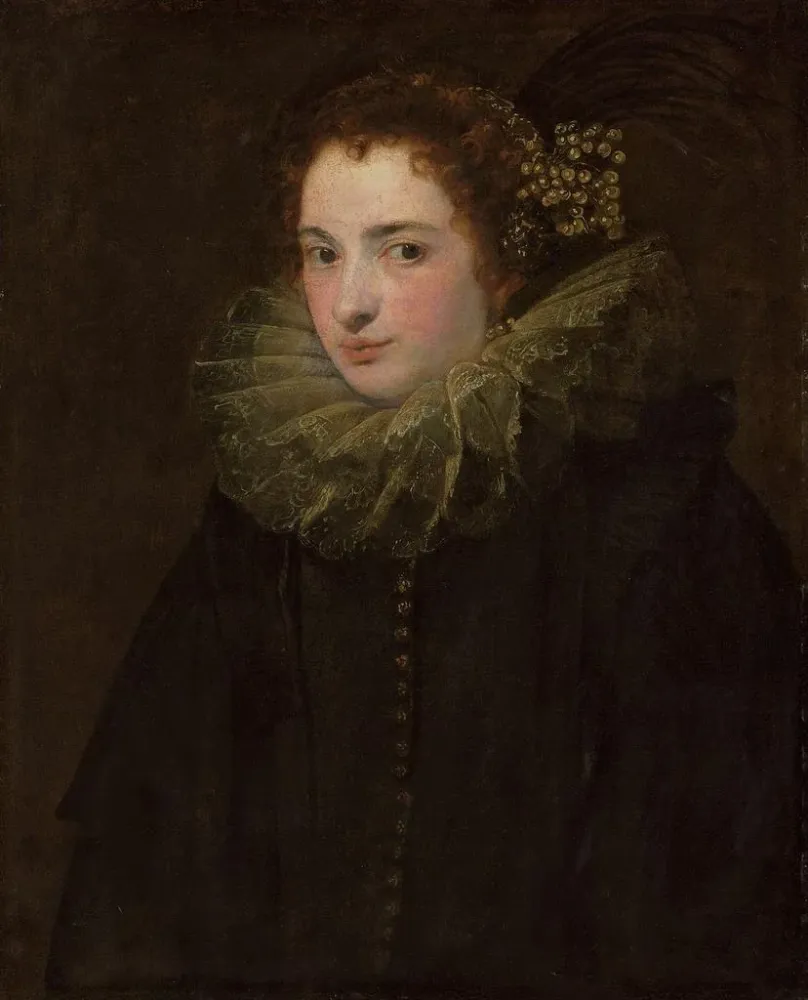 Maalaus Portrait d'une noble femme - Antoine van Dyck | Taidetuloste