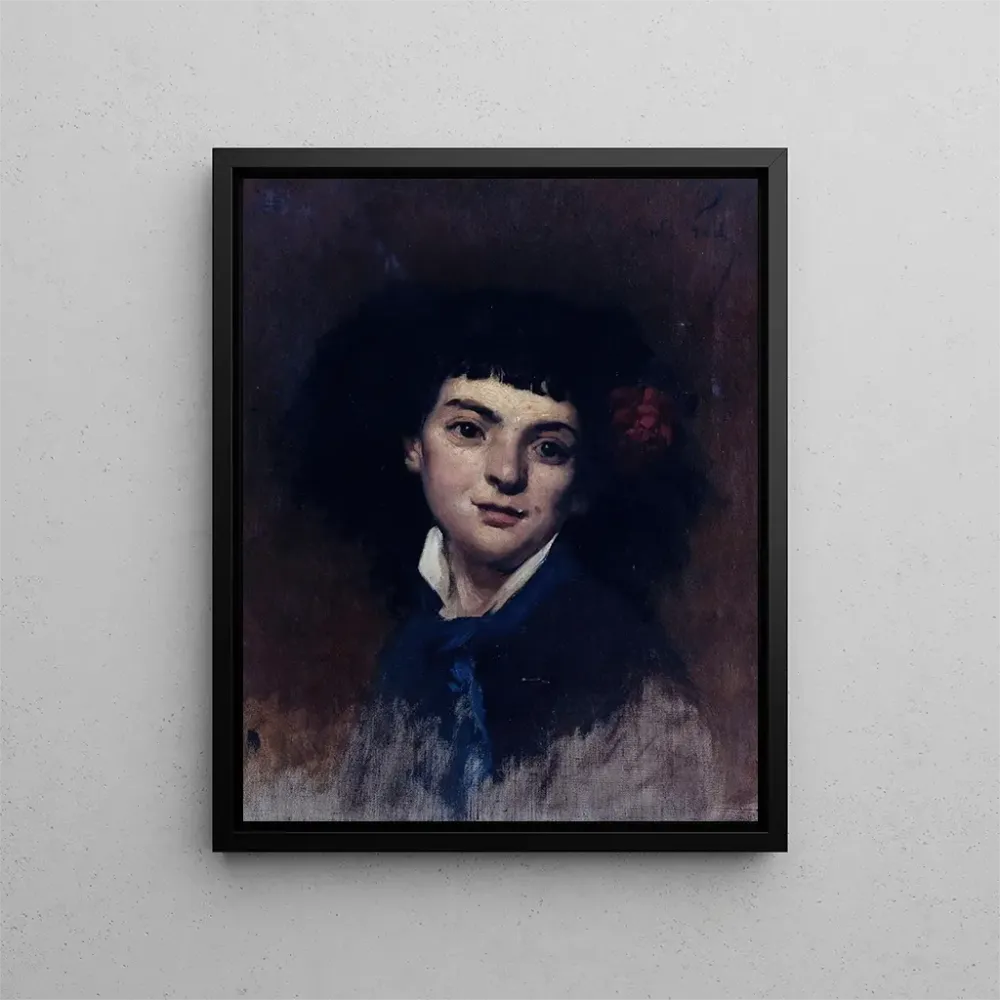 Maalaus Portrait de femme - André Gill | Taidetuloste