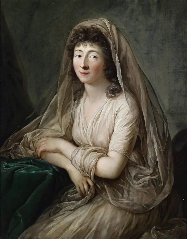 Maalaus Portrait de femme - Anton Graff | Taidetuloste