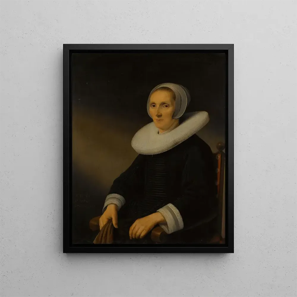 Maalaus Portrait de femme probablement Jacobmina de Grebber - Anthonie Palamedesz | Taidetuloste