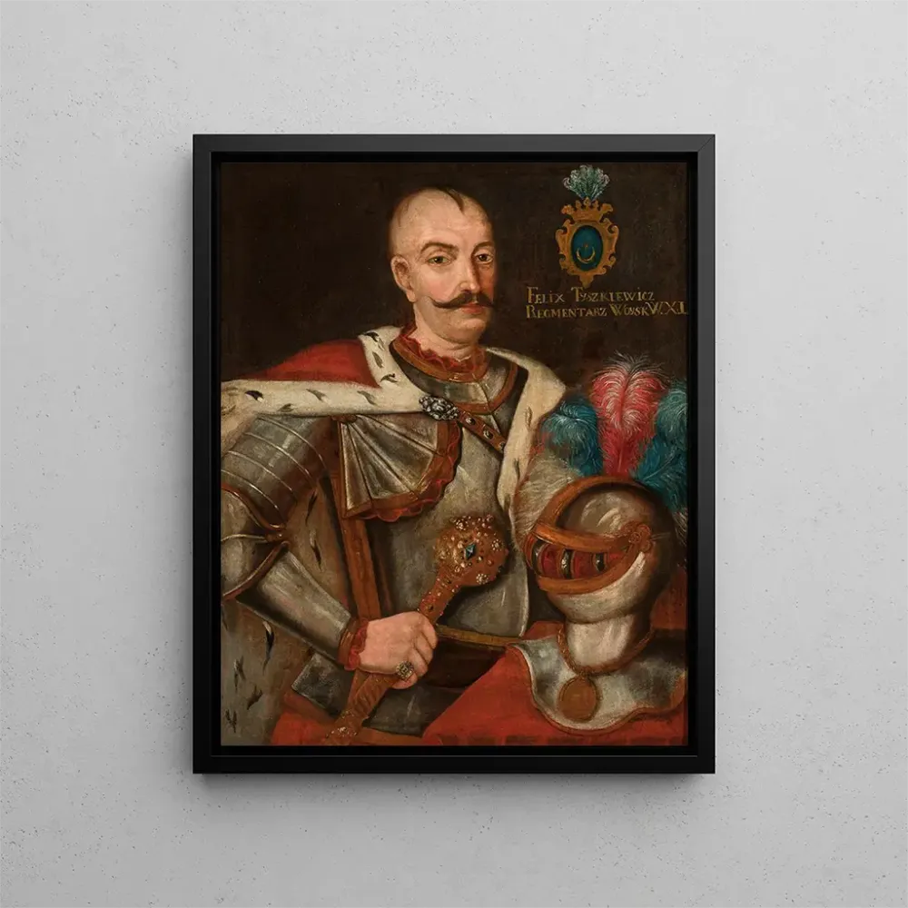 Maalaus Portrait de Félix Tyszkiewicz, Leliwa - Anonyme | Taidetuloste