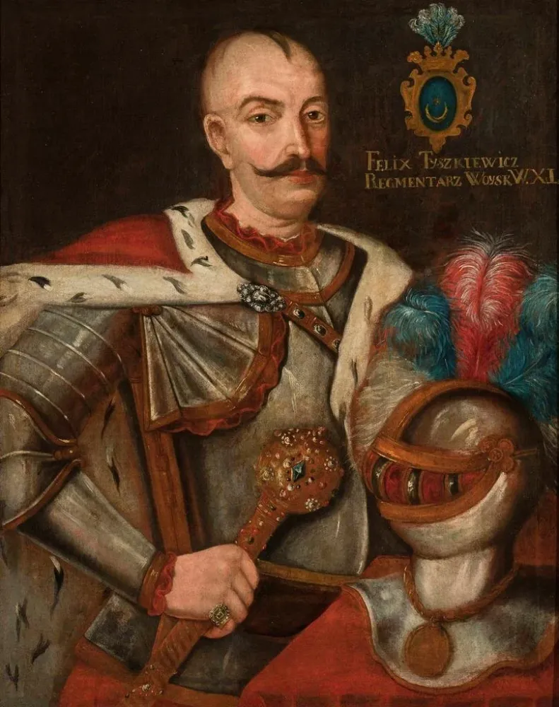 Maalaus Portrait de Félix Tyszkiewicz, Leliwa - Anonyme | Taidetuloste