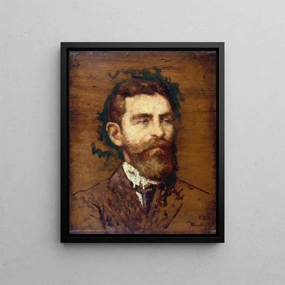 Maalaus Portrait de François Ziem - Adolphe Monticelli | Taidetuloste