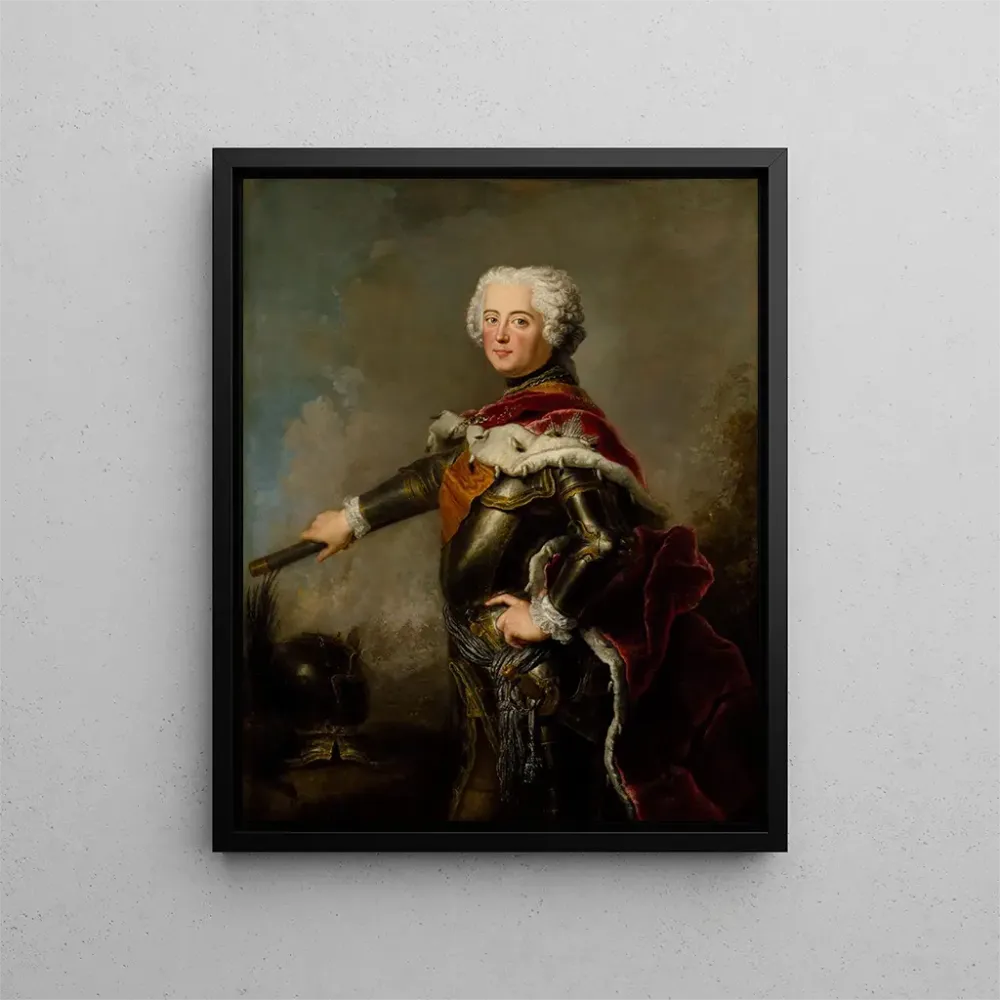 Maalaus Portrait de Frédéric II de Prusse - Antoine Pesne | Taidetuloste