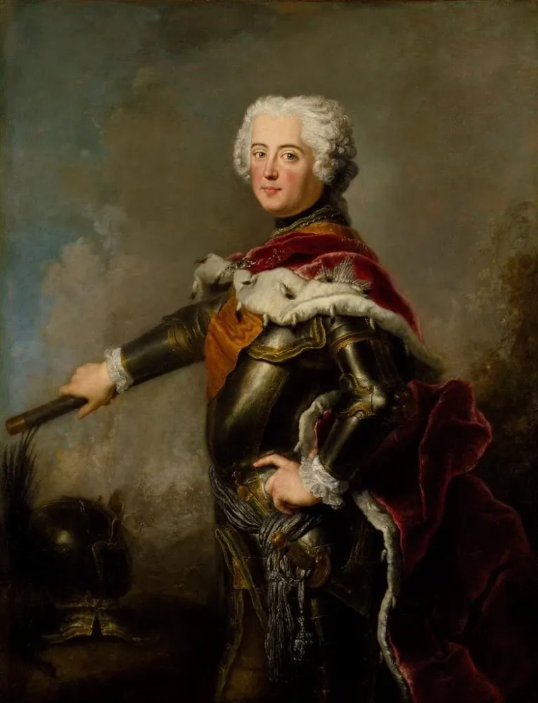 Maalaus Portrait de Frédéric II de Prusse - Antoine Pesne | Taidetuloste