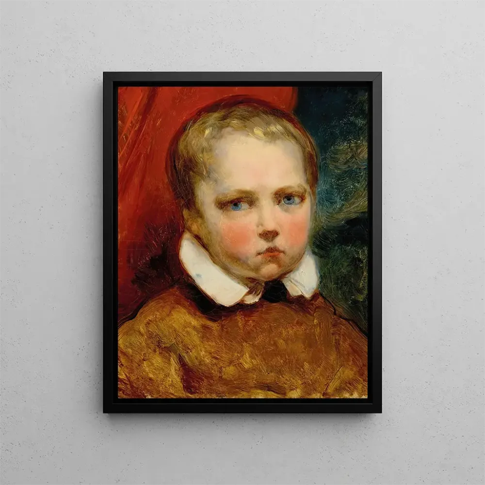 Maalaus Portrait de garçon nommé Léon - Ary Scheffer | Taidetuloste