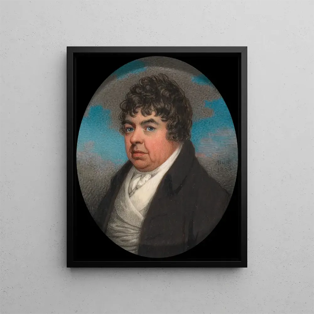 Maalaus Portrait gentleman - Adam Buck | Taidetuloste