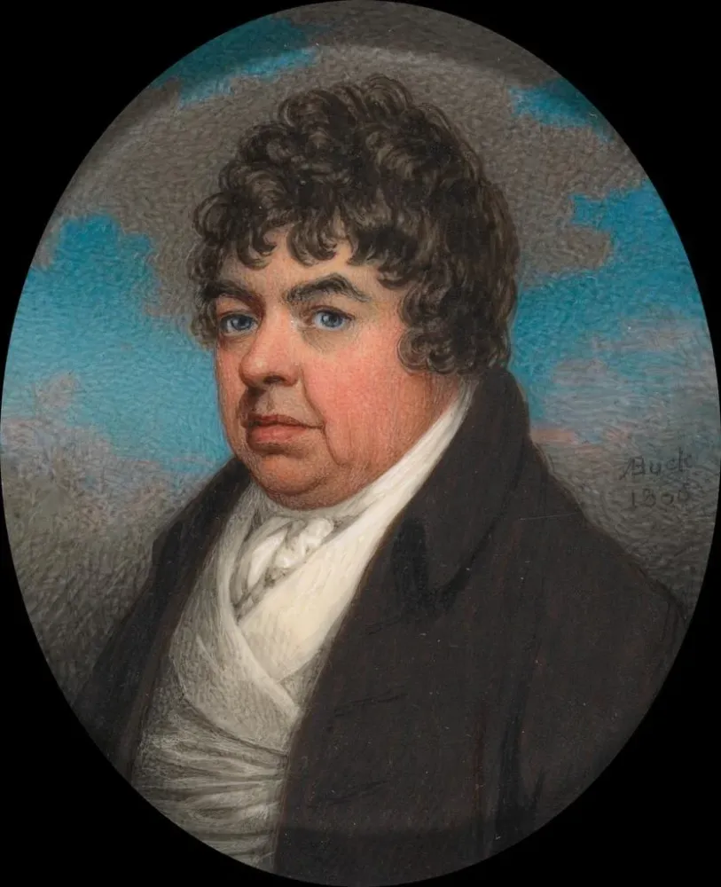 Maalaus Portrait gentleman - Adam Buck | Taidetuloste