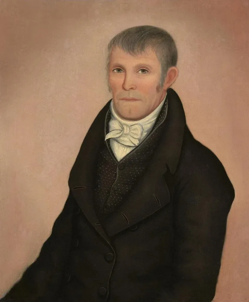 Maalaus Portrait gentleman - Ammi Phillips | Taidetuloste