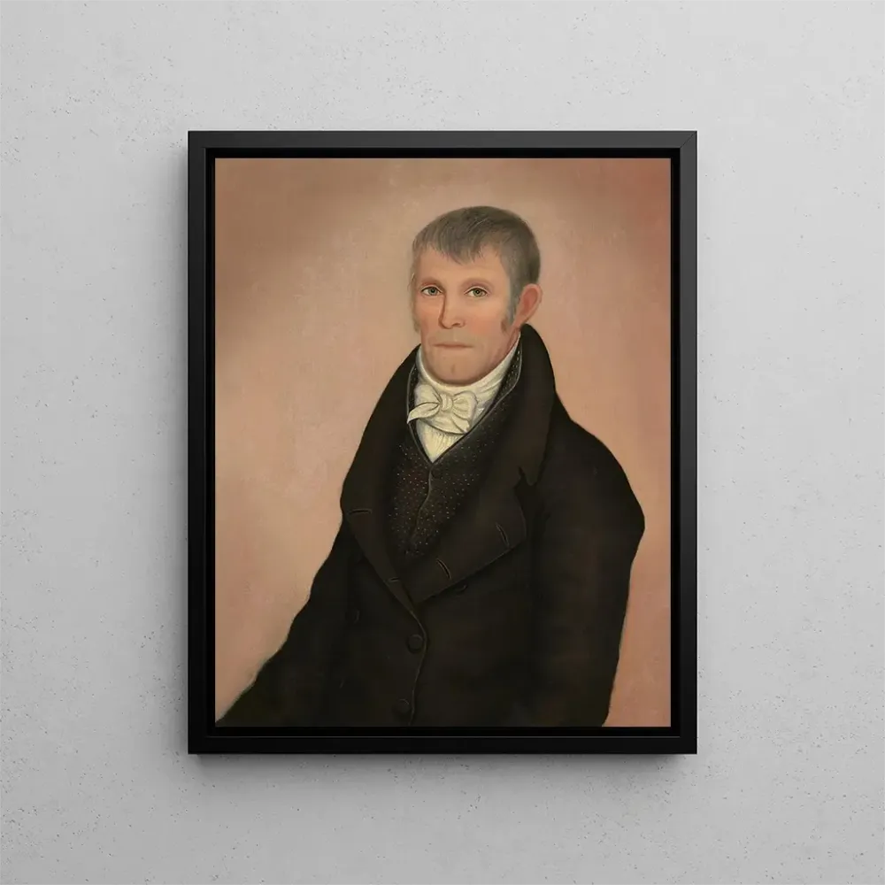 Maalaus Portrait gentleman - Ammi Phillips | Taidetuloste