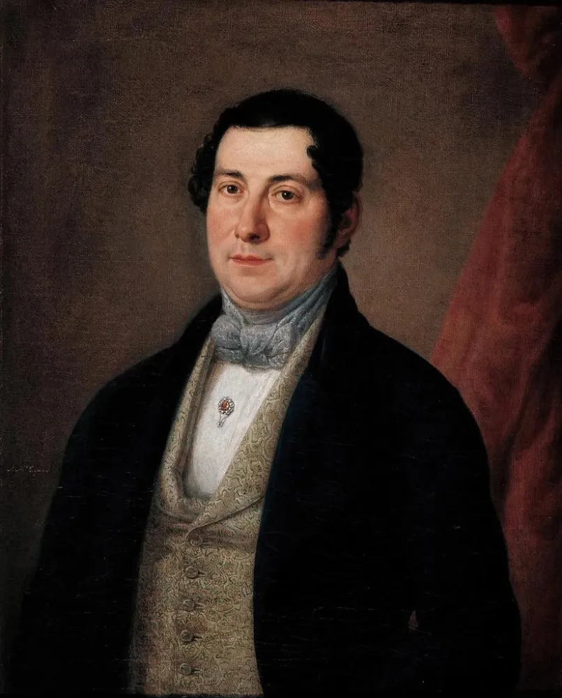 Maalaus Portrait gentleman - Antonio Marí Esquivel | Taidetuloste