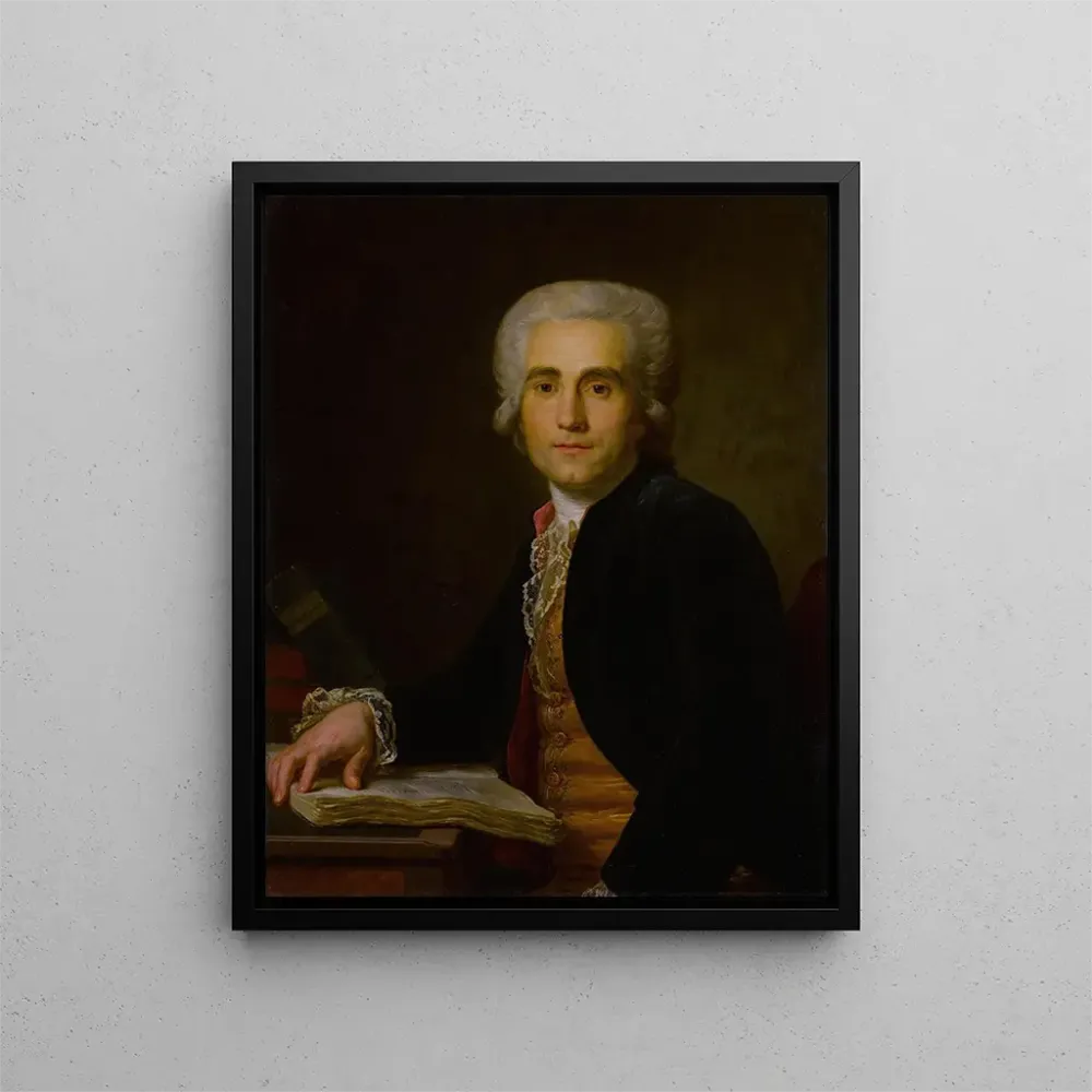 Maalaus Portrait du Dr Jean-Louis Baudelocque - Antoine Vestier | Taidetuloste