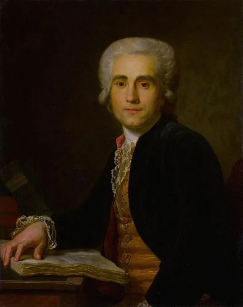 Maalaus Portrait du Dr Jean-Louis Baudelocque - Antoine Vestier | Taidetuloste