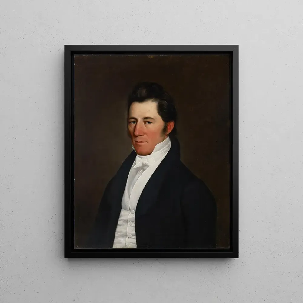 Maalaus Portrait du Dr John H. Sanders - Alexander Bradford | Taidetuloste