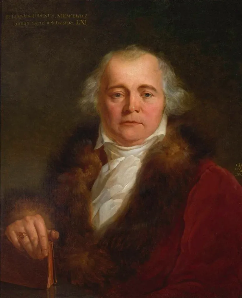 Maalaus Portrait de Julian Ursyn Niemcewicz - Antoni Brodowski | Taidetuloste