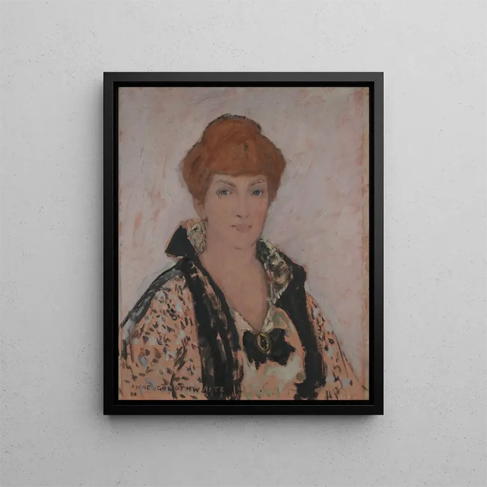 Maalaus Portrait de Katherine S. Dreier - Anne Goldthwaite | Taidetuloste