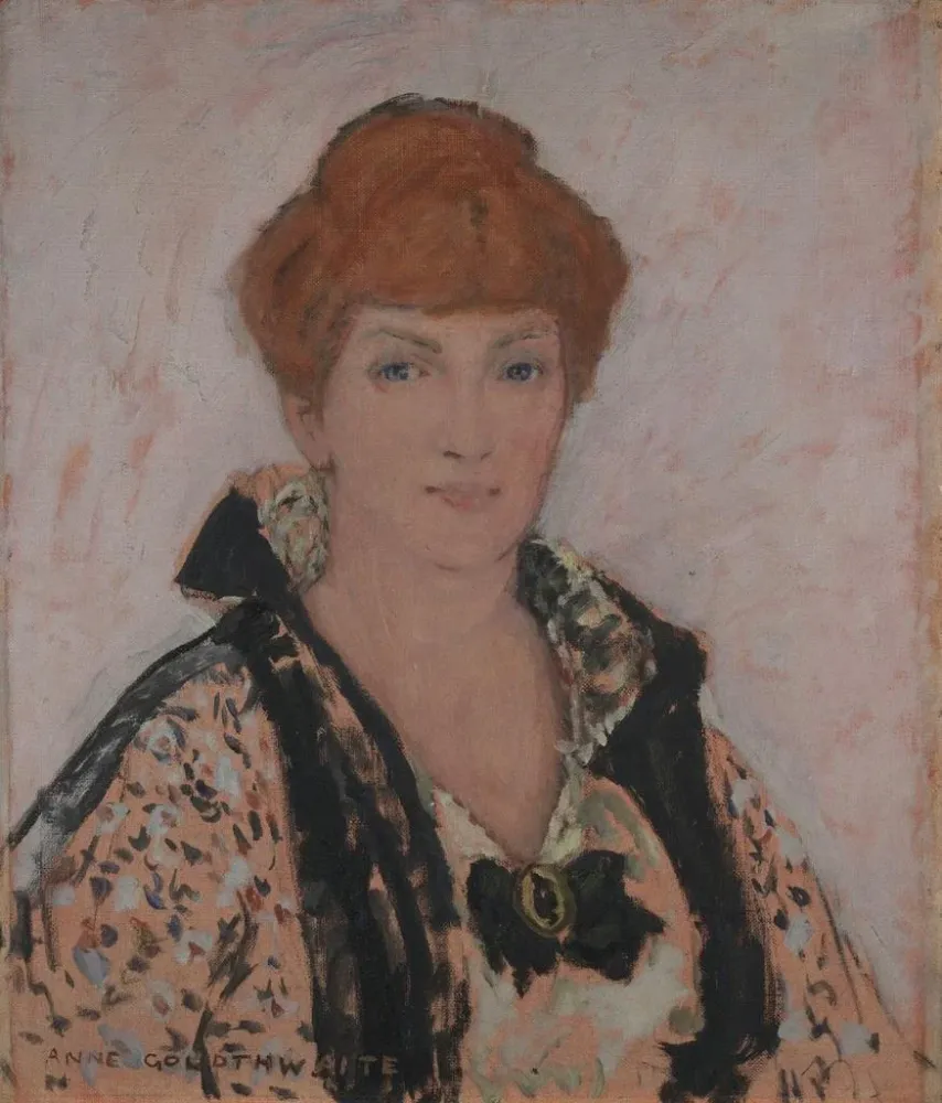 Maalaus Portrait de Katherine S. Dreier - Anne Goldthwaite | Taidetuloste