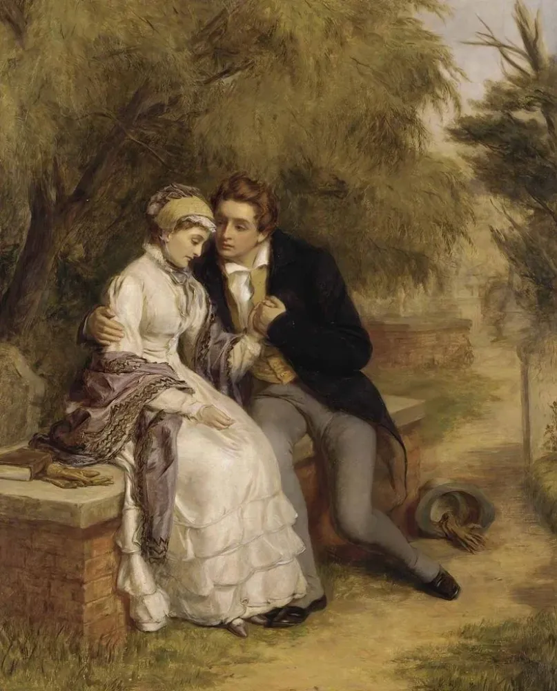 Maalaus Portrait de l'actrice de cour Lili Marberg - Adolf Heller | Taidetuloste