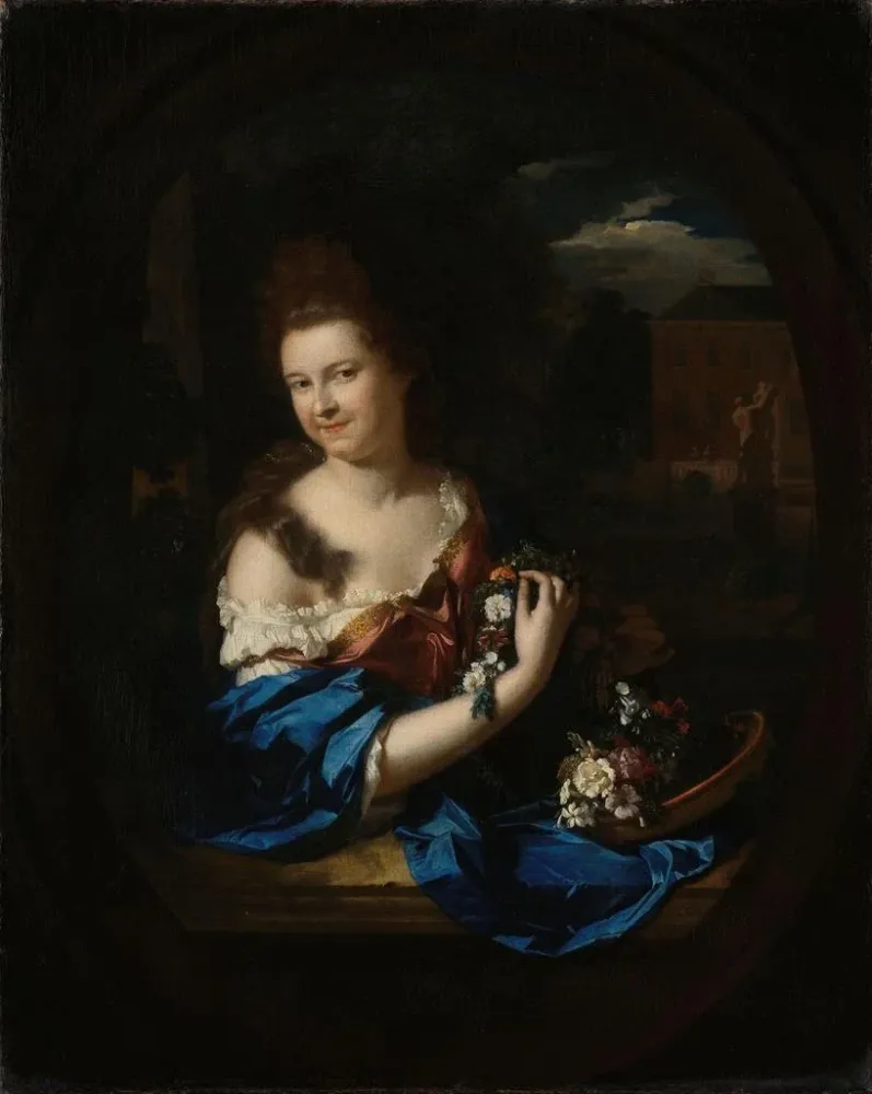 Maalaus Portrait de Margaretha Rendorp épouse de Jan van de Poll - Adriaen van der Werff | Taidetuloste