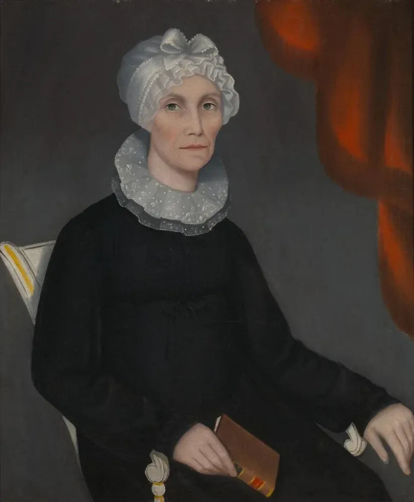 Maalaus Portrait de Mme Robinson - Ammi Phillips | Taidetuloste