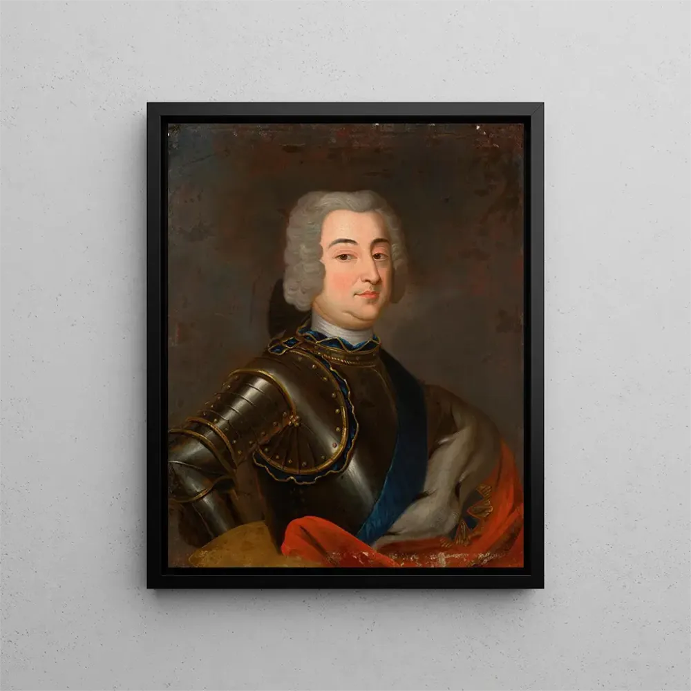 Maalaus Portrait du prince Auguste Alexandre Czartoryski 1697-1782 - Anonyme | Taidetuloste