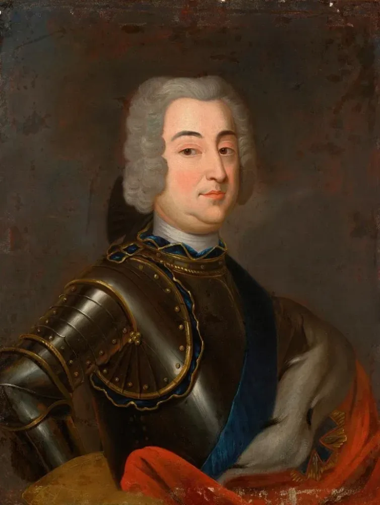 Maalaus Portrait du prince Auguste Alexandre Czartoryski 1697-1782 - Anonyme | Taidetuloste