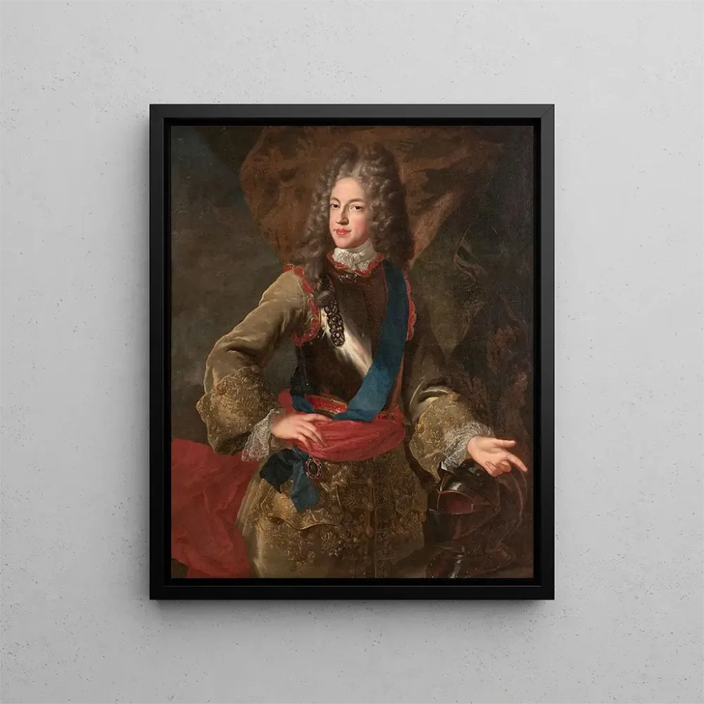 Maalaus Portrait du prince Jacques François Edward Stuart - Alexis Simon Belle | Taidetuloste