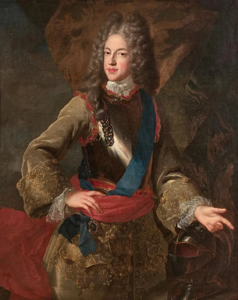 Maalaus Portrait du prince Jacques François Edward Stuart - Alexis Simon Belle | Taidetuloste
