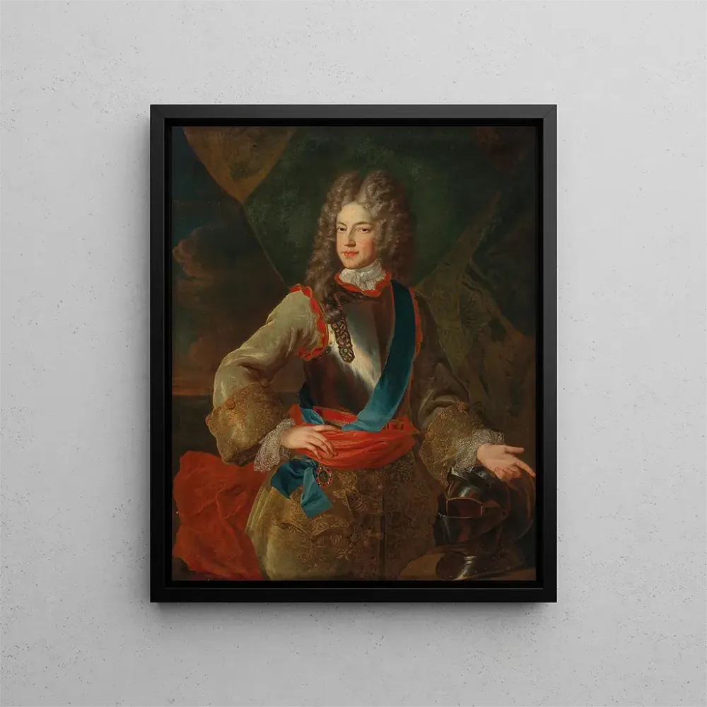 Maalaus Portrait du prince James Francis Edward Stuart, le vieux prétendant - Alexis Simon Belle | Taidetuloste
