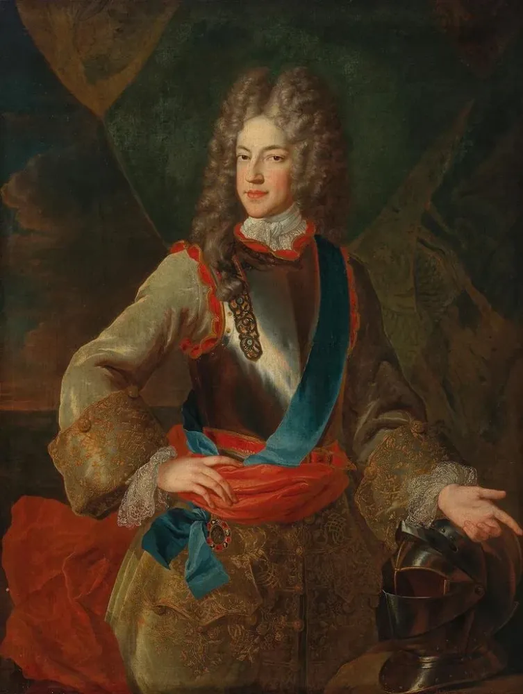 Maalaus Portrait du prince James Francis Edward Stuart, le vieux prétendant - Alexis Simon Belle | Taidetuloste