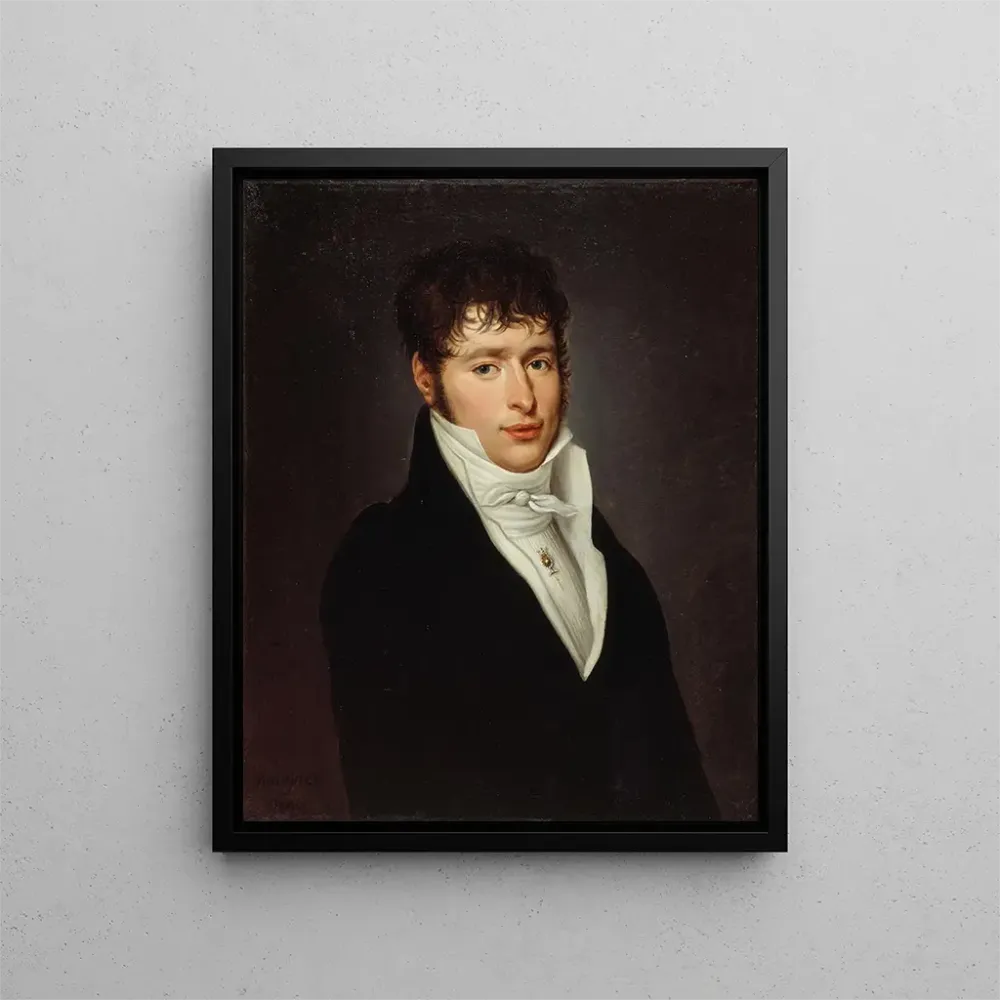 Maalaus Portrait présumé de Jean Elleviou - Désiré Adélaïde Charles Maignen de Sainte - Marie | Taidetuloste