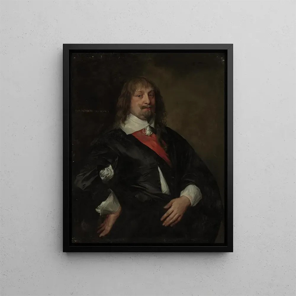 Maalaus Un portrait de Sir Robert Howard - Antoine van Dyck | Taidetuloste