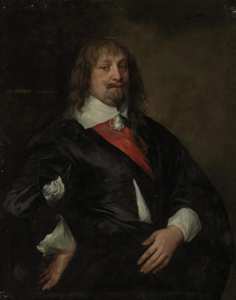 Maalaus Un portrait de Sir Robert Howard - Antoine van Dyck | Taidetuloste