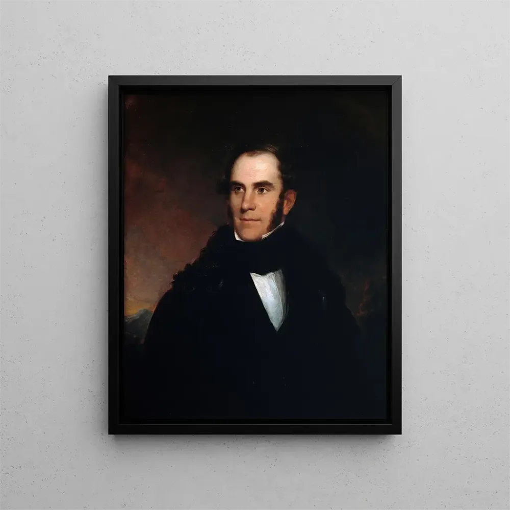 Maalaus Portrait de Thomas Cole - Asher Brown Durand | Taidetuloste