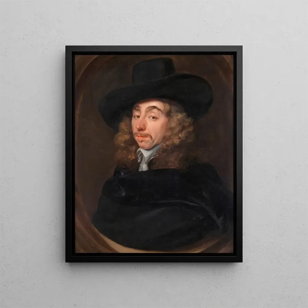 Maalaus Portrait todennäköisesti Jan III Moretus - Anonyymi | Taidetuloste