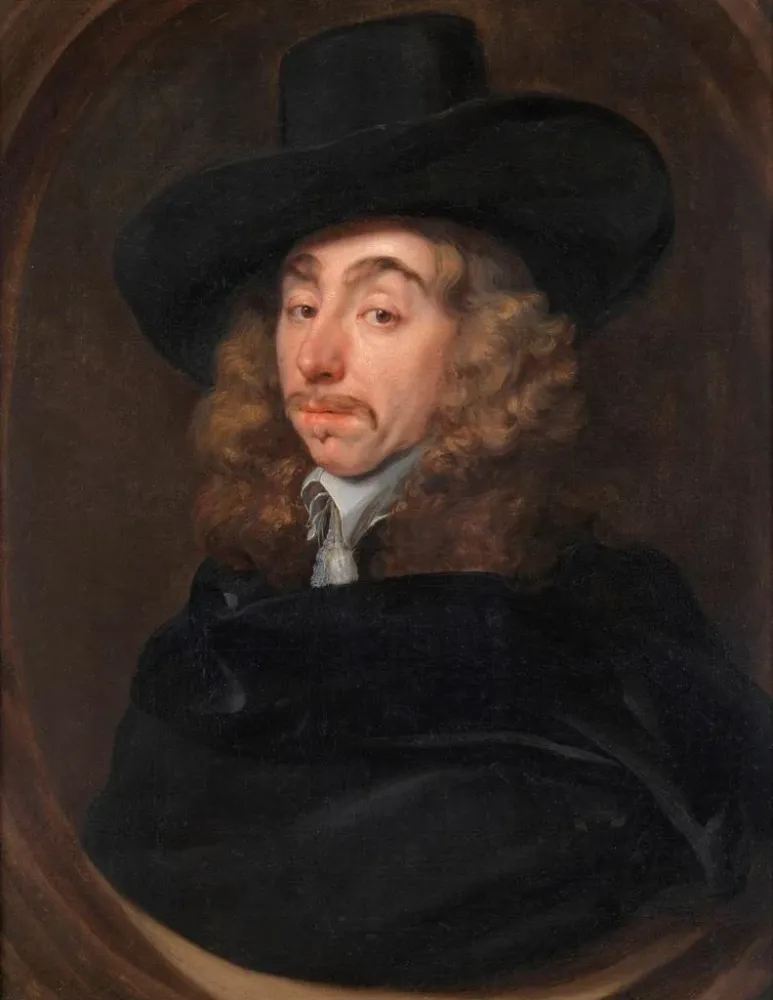 Maalaus Portrait todennäköisesti Jan III Moretus - Anonyymi | Taidetuloste